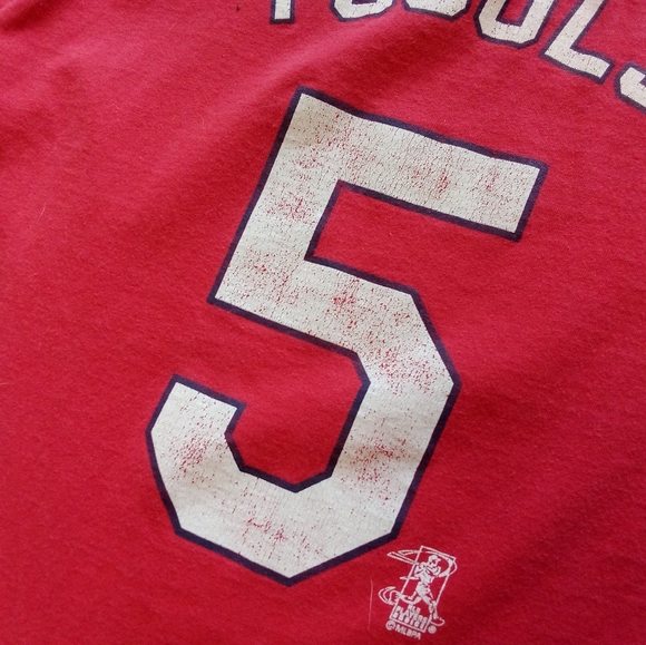 Majestic St. Louis Cardinals Albert Pujols Shirt Adult Small Medium - Picture 9 of 9